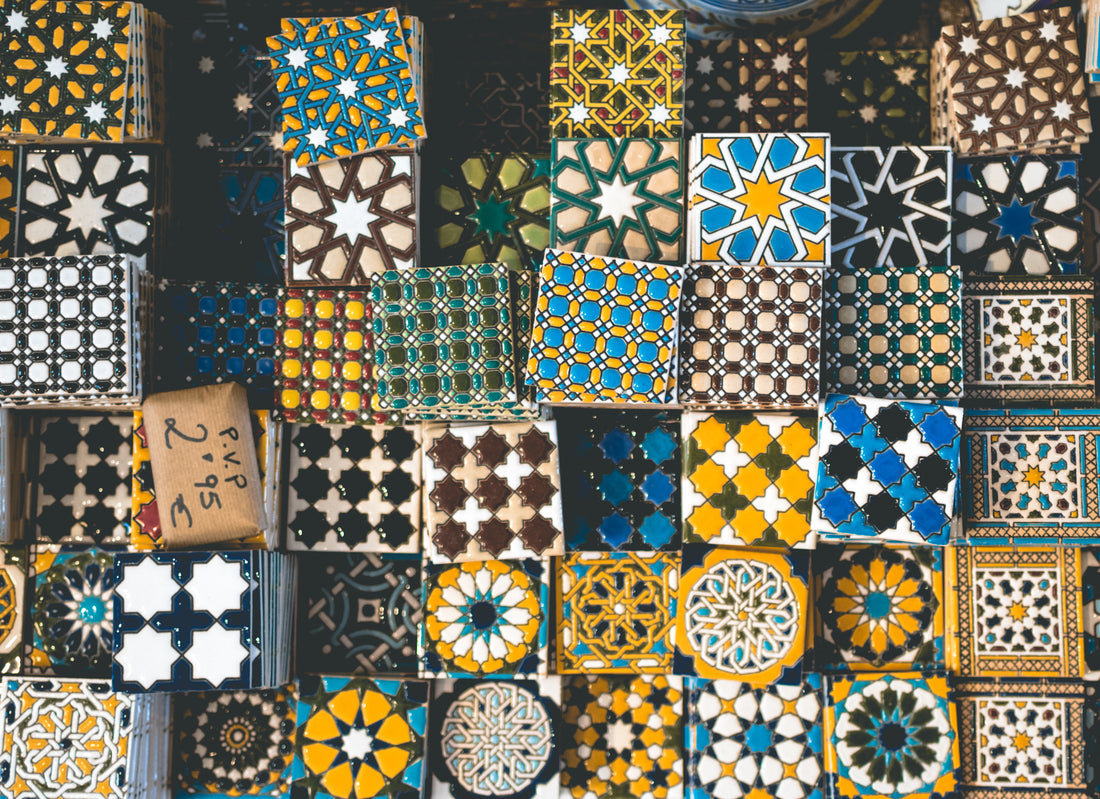 Photo of individual tile designs by Job Savelsberg on Unsplash